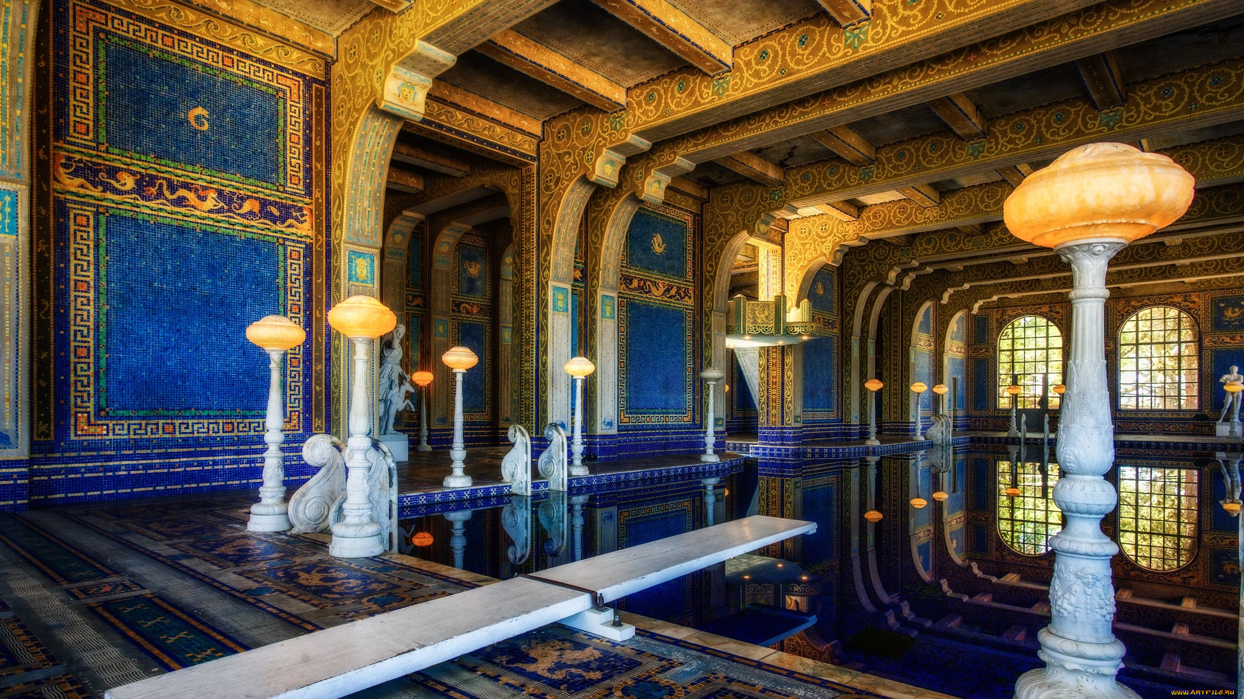 hearst castle, usa, , ,   , hearst, castle